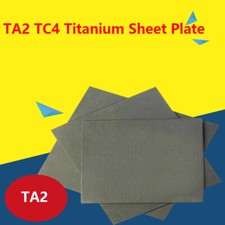 TA2 TC4 Titanium Sheet Plate Ti Metal Panel Board 0.5/0.6/0.8/1/2/3/4/mm Thick