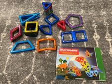 Magformers Lot Magnetic Building Block Toys Dinosaurs 40 Pieces