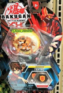 Details About Bakugan Battle Planet Trhyno Single Figure Pack Wave 5 Brawlers 2019 -