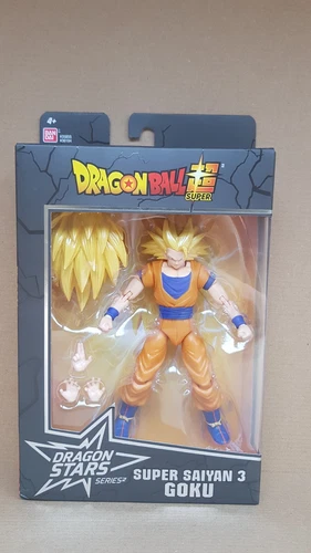 DRAGON STAR SERIES SUPER SAIYAN 3 GOKU #36184 BANDAI 6'' 16cm. SERIES 10