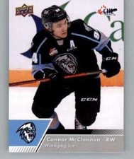 2022-23 Upper Deck CHL #132 Connor McClennon Winnipeg Ice