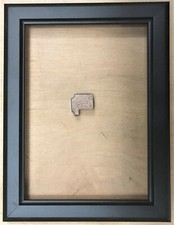 S010 3/4" Matt Black Picture Frame