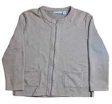 Hasting Smith Womens Small Sweater Soft Jacket Cocoa Brown Jumper Cotton Blend