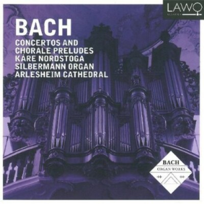 C-10Concertos & Chorale Preludes by Bach, J.S. / Nordstoga (CD, 2013) New Sealed