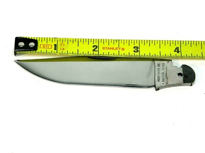 NEW MOORE MAKER 6106-ELB CLIP KNIFE BLADE ONLY 3-3/4'' MOUNTAIN MAN USA QC