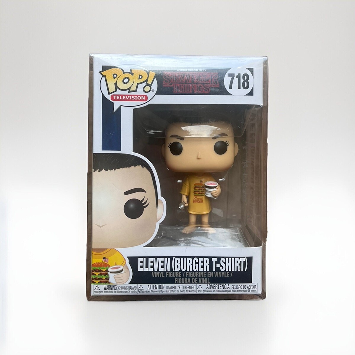 【最終価格】 funko pop ストレンジャーシングス　イレブン　フィギュア 最終価格】 funko pop ストレンジャーシングス イレブン フィギュア