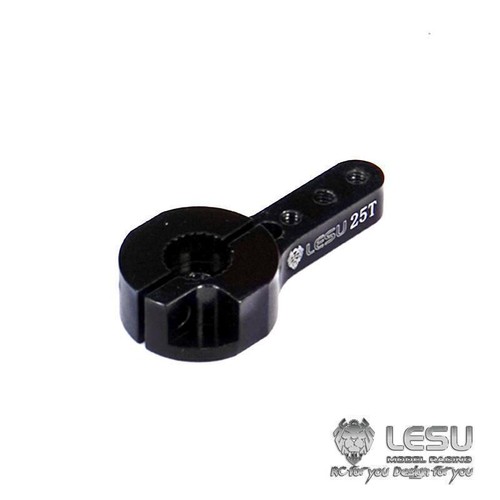 LESU 1/14 RC Truck Kit Metal Steering Gear Arm for Vehicle Tamiye Exavator Part - Picture 2 of 6