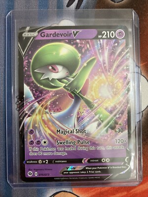 Gardevoir V 016/073 Champion's Path Ext. Art Ultra Rare Holo Pokémon TCG 2020 NM
