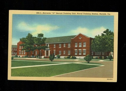 Norfolk Va Virginia Barracks G Recruit Training Unit Naval Training Station Ebay Norfolk Va Virginia Barracks G Recruit Training Unit Naval Training Station Ebay