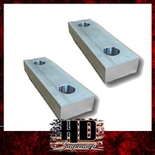 HD Suspension 1960-1972 GMC Chevy C10 C20 1" Drop Kit Lowering Blocks ONLY Solid