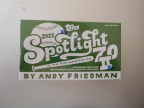 2022 Topps  Spotlight 70 II Andy Friedman Online Exclusive SEALED  Series II - Picture 1 of 2