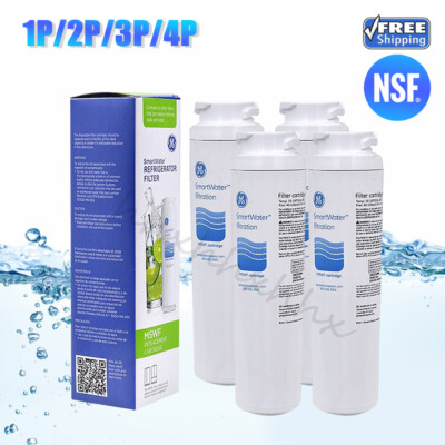#ad #ad 1 2 3 4 PACK New Sealed GE MSWF Refrigerator Water Filter Replacement Cartridge $14.89