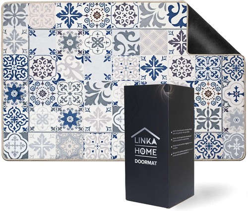 INKA HOME Soft Bath Mat 31.5”x19.7” Bathroom Rug White Absorbent Door ...