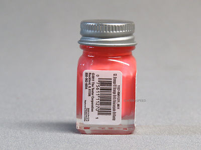 TESTORS 1127T PAINT GLOSSY ORANGE ENAMEL 1/4oz JAR plastic model car TES1127 NEW