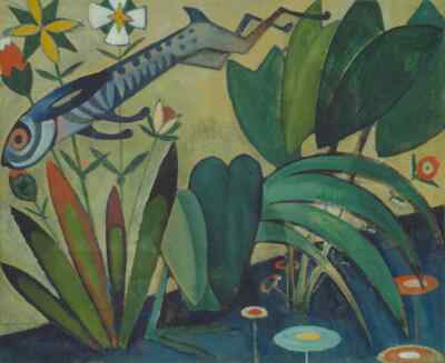Amadeo de Souza Cardoso : The Leap of the Rabbit : Archival Quality Art Print