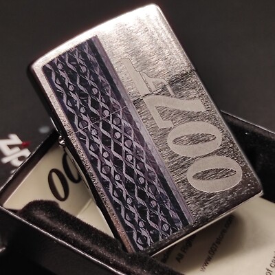 Zippo JAMES BOND 007, Brushed Chrome