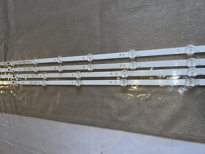 4 Klemmen Leds für Fernseher Luxor LUX0143004/01 17DLB43VER3-A 17DLB43VER3-B