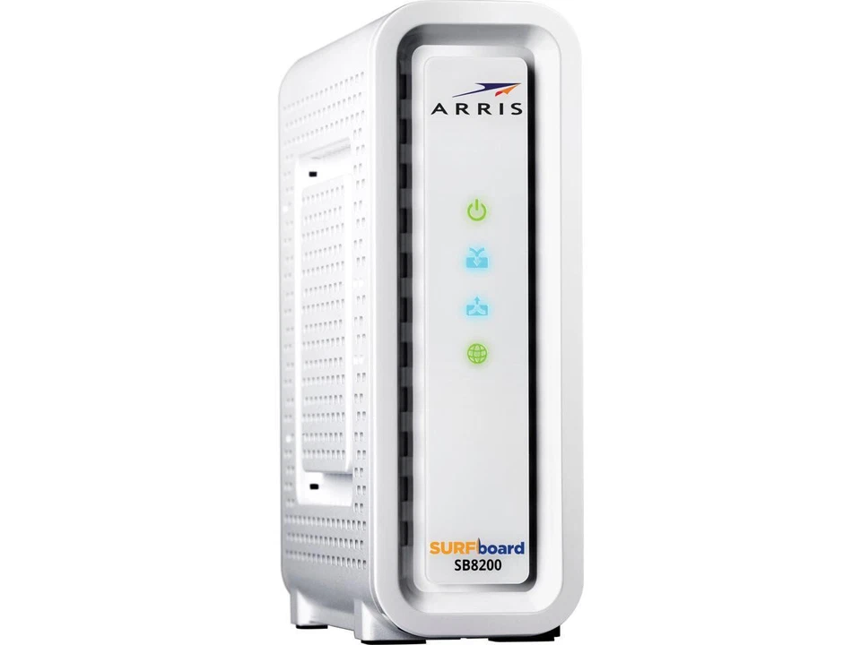 ARRIS SURFboard SB8200 DOCSIS 3.1 white Cable Modem computer Internet gaming - Image 3 of 4