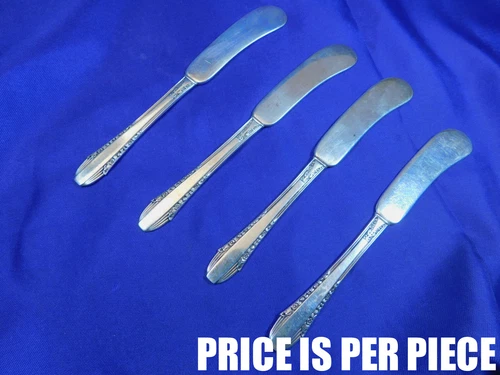 INTERNATIONAL ENCHANTRESS STERLING SILVER BUTTER KNIFE FLAT PADDLE - GOOD COND