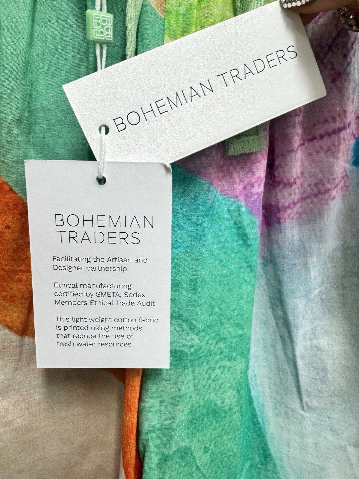 BOHEMIAN TRADERS ELASTIC WAIST PANT RRP$289.95 Size:XXS image 6