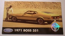 1971 Mustang Boss 351 Official Ford Magnet 71 70 69 72 Boss351 Photo