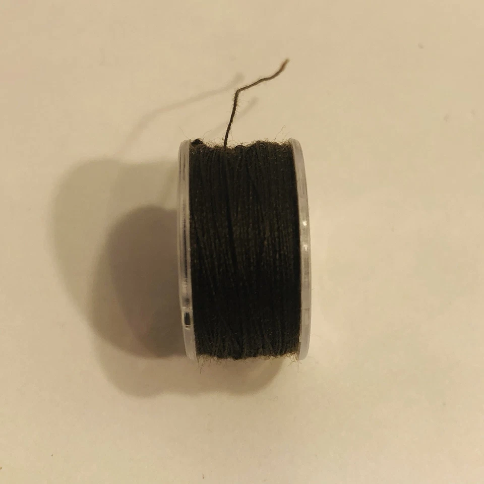 Dark Brown Pre-Wound L-Style Paper-Sided Bobbins for Embroidery Machines - Image 4 of 4