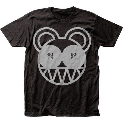Radiohead Bear Mens T Shirt Music Classic Concert Rock Band Tee