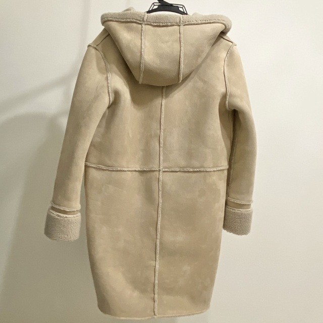 Ameri vintage Mouton Coat Beige - image 2