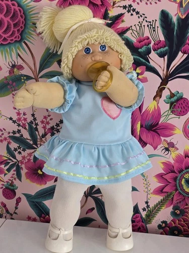 Jesmar Cabbage patch Kid Headmold 4 in HTF Jesmar dress