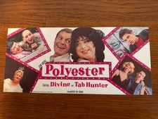 JOHN WATERS' POLYESTER ODORAMA CARD 1981    MINT CONDITION!