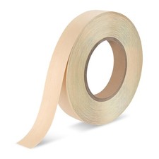 BEVTEE Birch Edge Banding 3/4 Inch x 50 ft Wood Veneer Roll Pre-glued, Flexible,