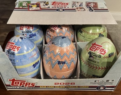 (1) 2026 Topps Baseball Series 1 EASTER EGG TIN (59 Cards / EXCLUSIVES)  