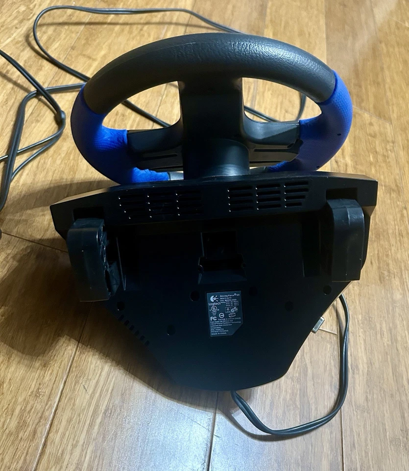 Logitech Driving Force EX - Lenkrad/ NUR Basis - für PS2/ PS3 - Bild 4 von 4