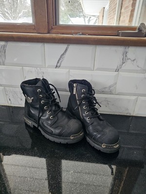 Harley-Davidson Women's Leather Upper Balance Motorcycle Riding Boots. Size 8