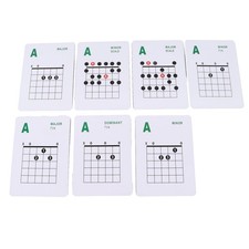 Guitar Chords Card 49 Sheets 6 String Acoustic Electric Guitar Chord Learning