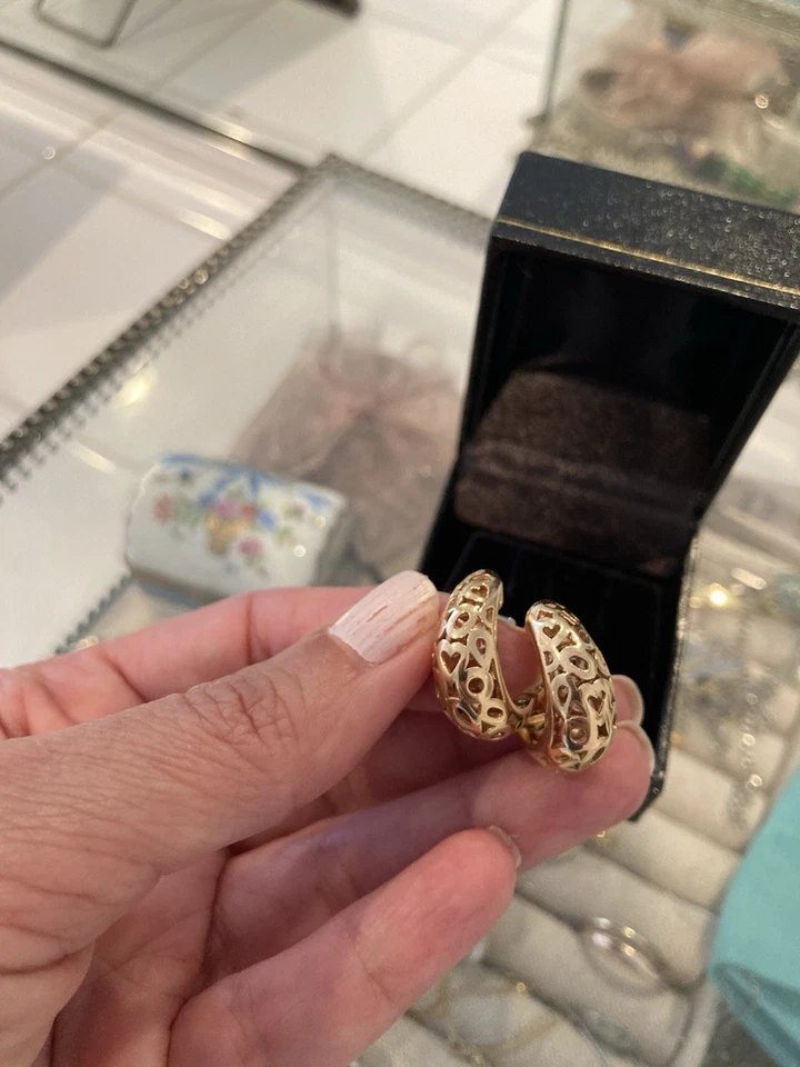 Roberto coin Rose Gold 18k Earrings - Image 2 of 4