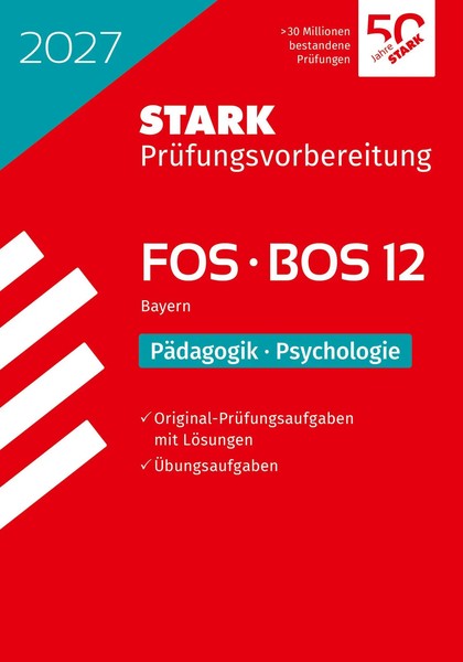 Stark PäDagogik/Psychologie 12. Klasse - Abitur Fos/Bos 2027 Bayern -...-image