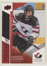 2020 Team Canada Juniors Program of Excellence Exclusives Hendrix Lapierre 08hd