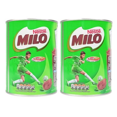 Nestle Milo Kakaopulver 2x400g Milo Malted Drinking Chocolate Kakao Pulver