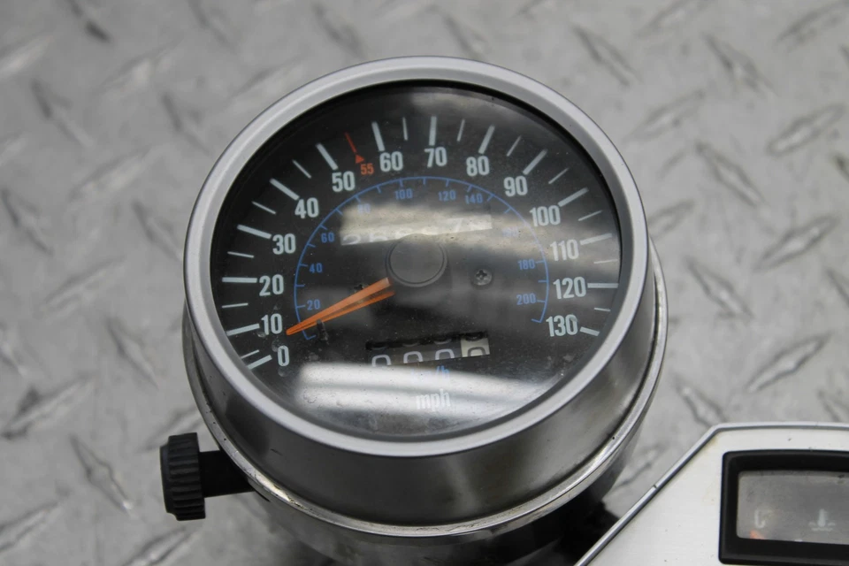 1985 KAWASAKI 454 LTD OEM - SPEEDO TACH GAUGES DISPLAY CLUSTER SPEEDOMETER - Image 2 of 4
