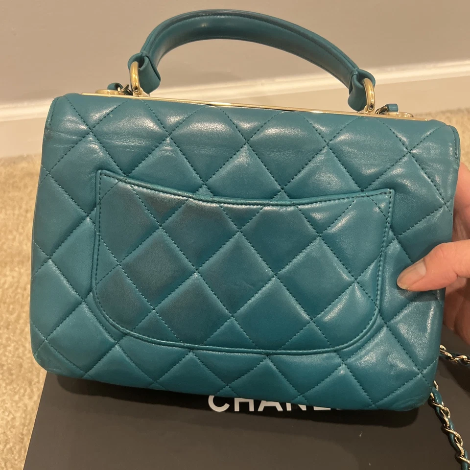 Chanel Handle Flap Bag - Image 3 of 4