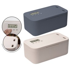 Smart Combination Lock Box with Digital Timer for Food and Electronics Safety