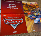 SUPER LARGE POSTER ADVERTISINJG COMIUNG MOVIES CARS & PIRATES OF THE CARRIBEAN — photo 3