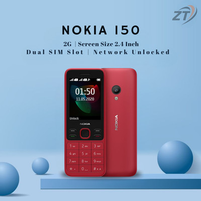 Nokia 150 (2023) Handy - Entsperrt - Rot - 2G GSM - Ohne Karton