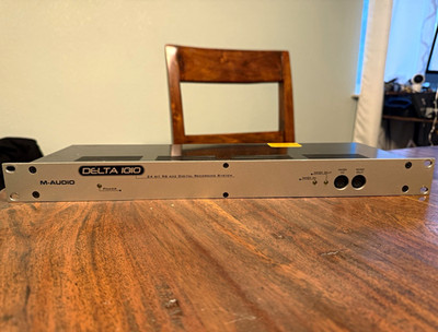 M-Audio Delta 1010 24-Bit/96kHz 10-Channel Rackmount PCI Interface MIDI