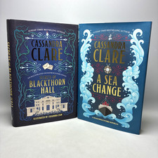 A Sea Change & Secrets of Blackthorn Hall First Ed Cassandra Clare Hardcover