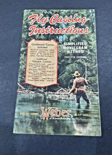 1947 Webber -Fly Casting Instructions- Brochure Booklet