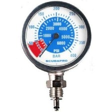 ScubaPro Scuba Diving Pressure Gauge Capsule Dual - Metric/Imperial Capsule ...