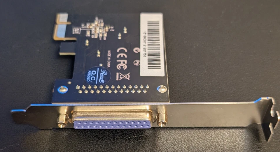 Rosewill RC-302E Parallel IEEE 1284 Parallel Port Card PCI-Express x1 - Image 4 of 4