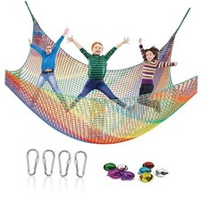 Kids Playground Climbing Cargo Net - 6.5 x 9.8Ft Kids Playground Safety